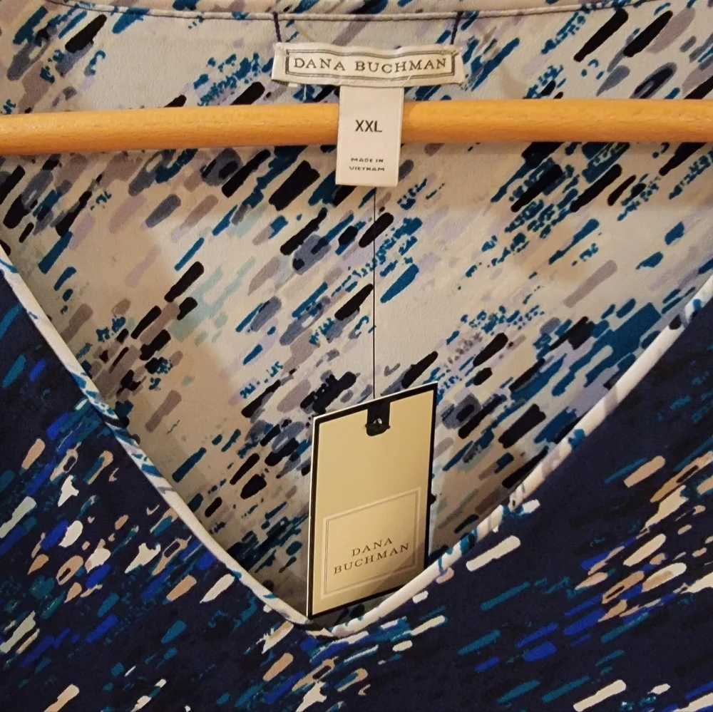 Dana‎ Buchman Reversible Dress NWT XXL - Picture 3 of 10